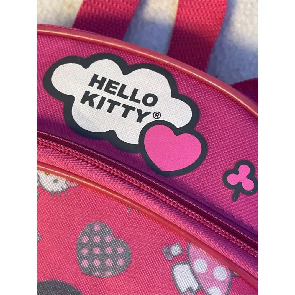 Sanrio Hello Kitty Mini Backpack Pink Toddler Kids School Bag Travel Y2K Cute